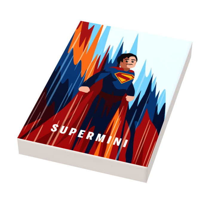 Supermini Movie Cover (2x3 Tile) made using LEGO part - B3 Customs by B3 Customs