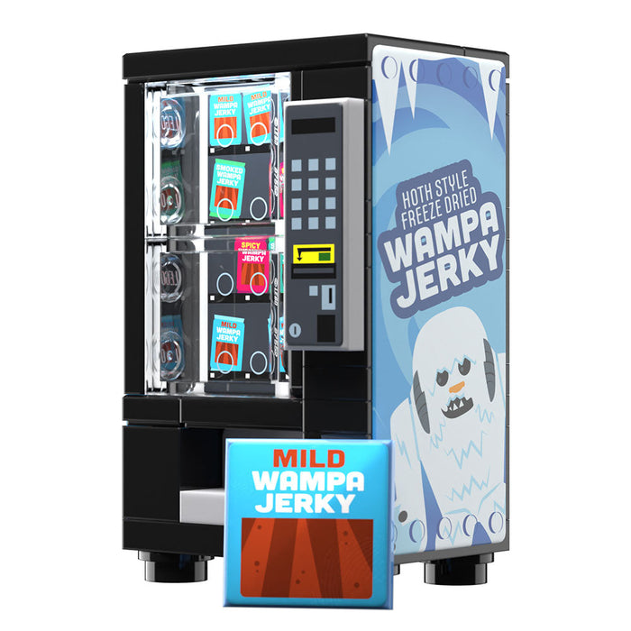 Wampa Beef Jerky Minifig Vending Machine Building Set made using LEGO parts - B3 Customs by B3 Customs