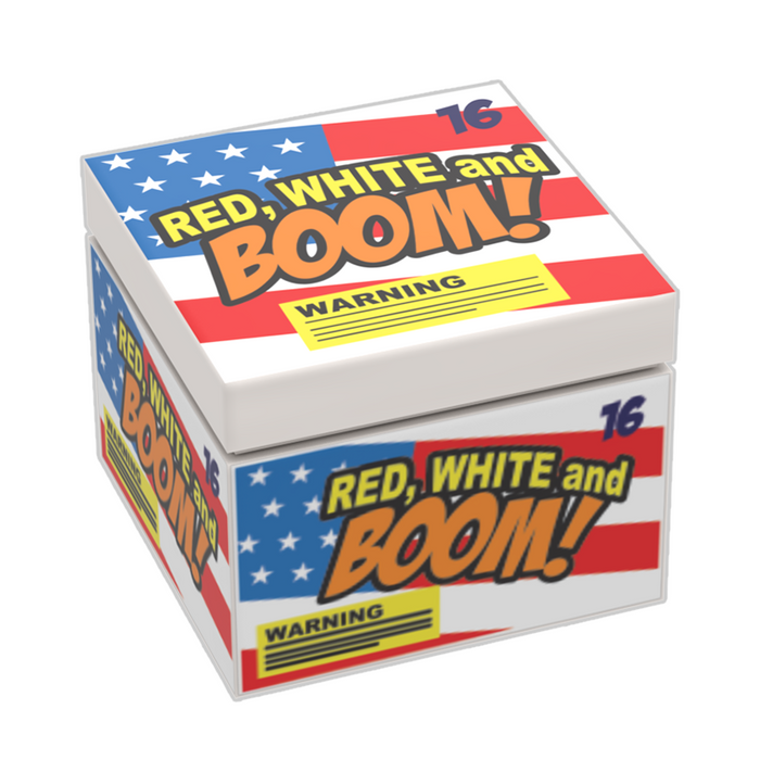B3 Customs® Red, White and Boom Minifig Fireworks, 4th of July by B3 Customs