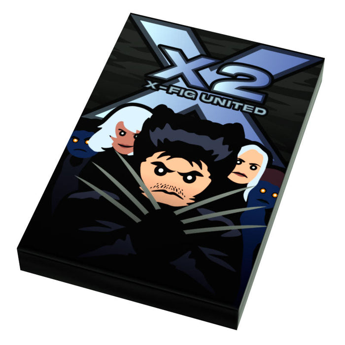 X2: X-Fig United Movie Cover (2x3 Tile) by B3 Customs