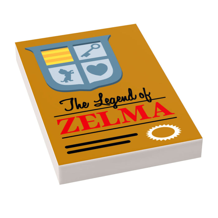 Zelma Classic Video Game Cover (2x3 Tile) made using LEGO parts - B3 Customs by B3 Customs