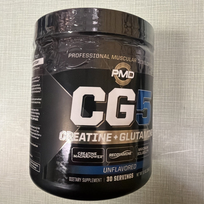 CG5 - Creatine/Glutamine Powder - Strength, Power & Recovery-Unflavored 30 serve by Price Is Right Miami