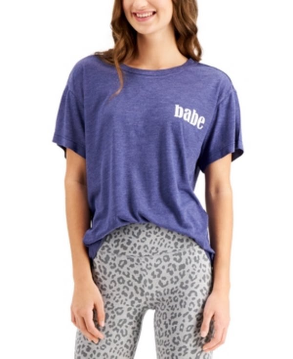 Jenni Womens Boyfriend-Fit Sleep Tee Babe by Vanessa Jane