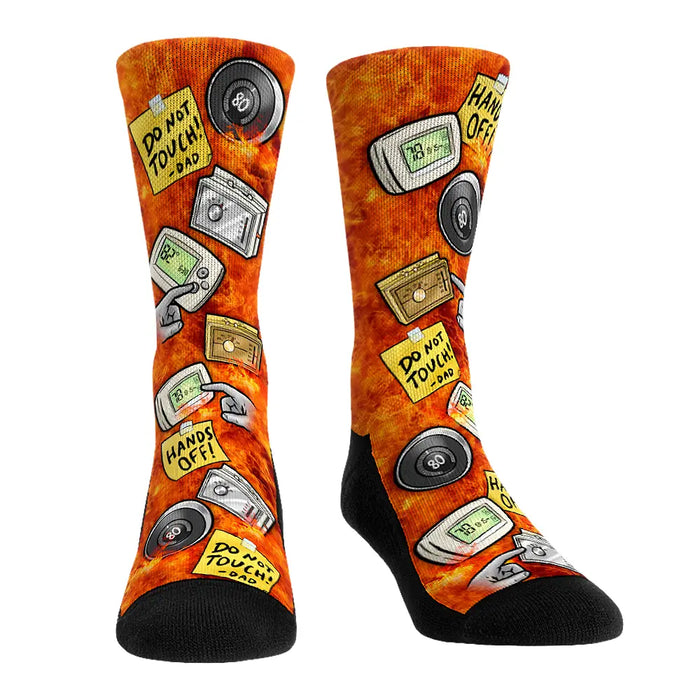 Dad's Thermostat All-Over by Rock 'Em Socks