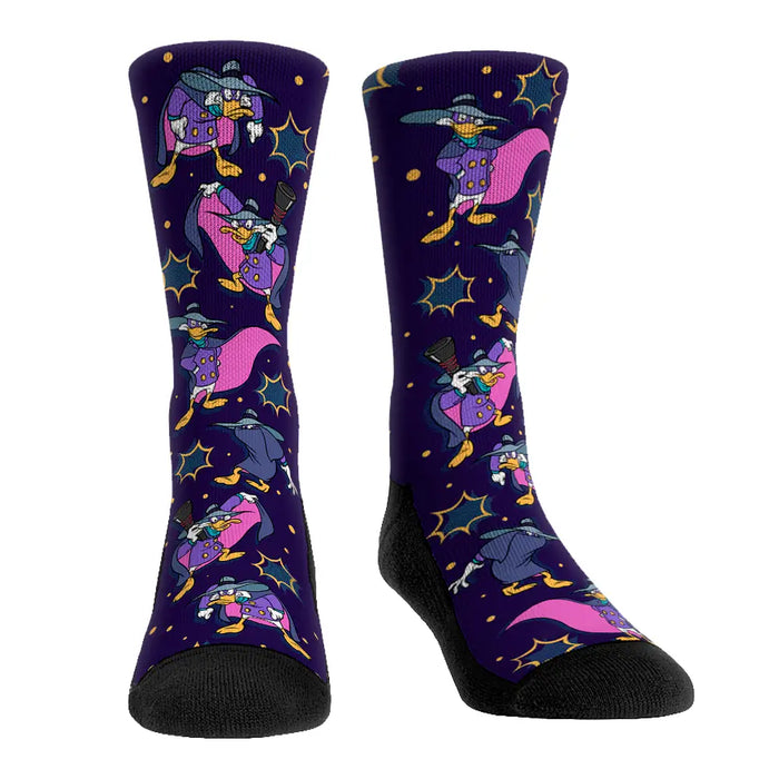 Darkwing Duck - Darkwing Duck All-Over by Rock 'Em Socks