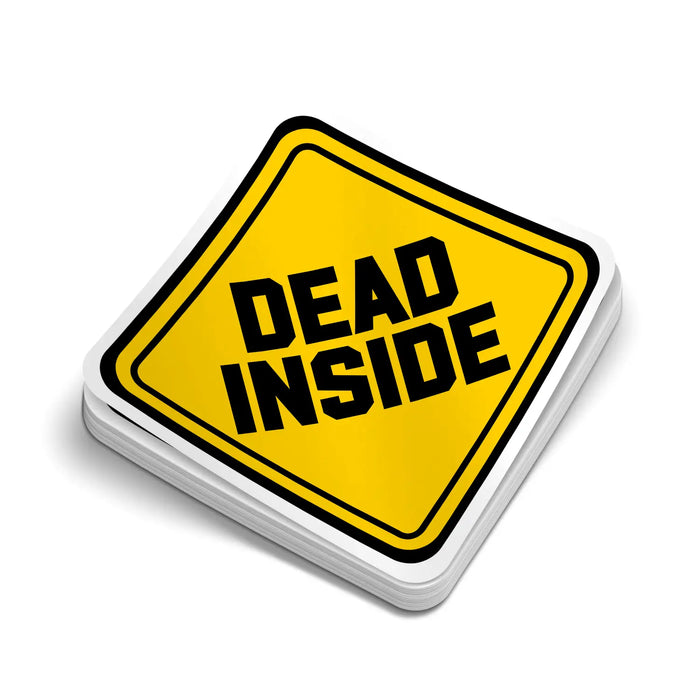 Dead Inside - Hard Hat Decal by Armed American Supply