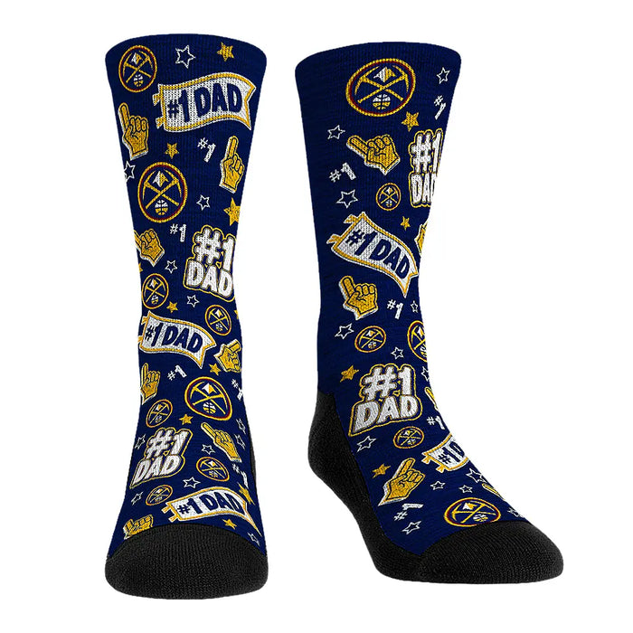 Denver Nuggets - #1 Dad by Rock 'Em Socks