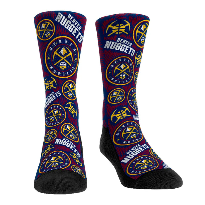 Denver Nuggets - Logo Sketch by Rock 'Em Socks