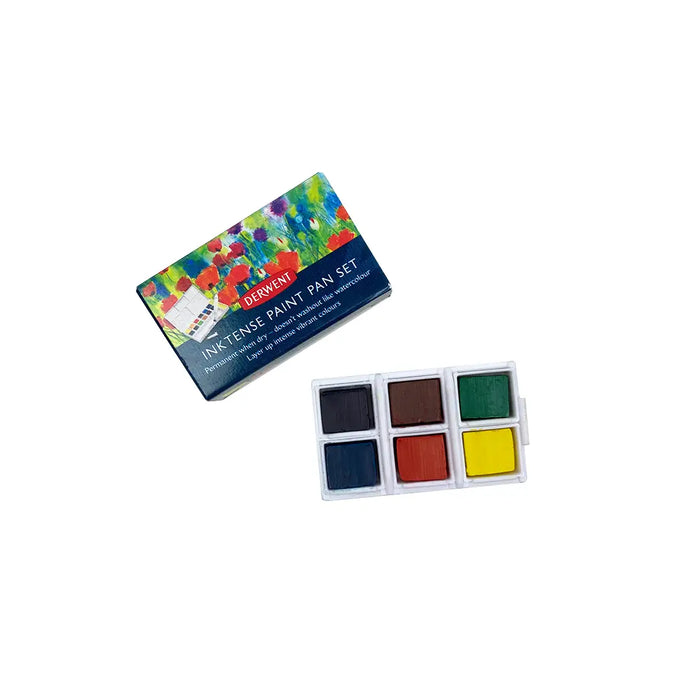 Derwent Inktense Pans Custom Set of 6 by ShopSketchBox