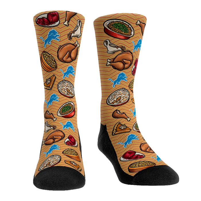 Detroit Lions - Thanksgiving Dinner by Rock 'Em Socks