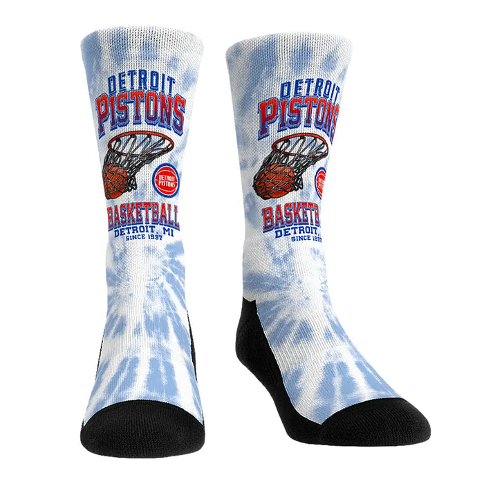 Detroit Pistons - Vintage Hoop by Rock 'Em Socks