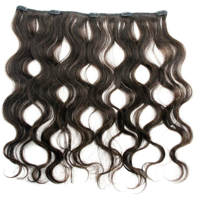 Diamond Collection 3 Piece Set 18" Clip-on / 100% Remy Human Hair
