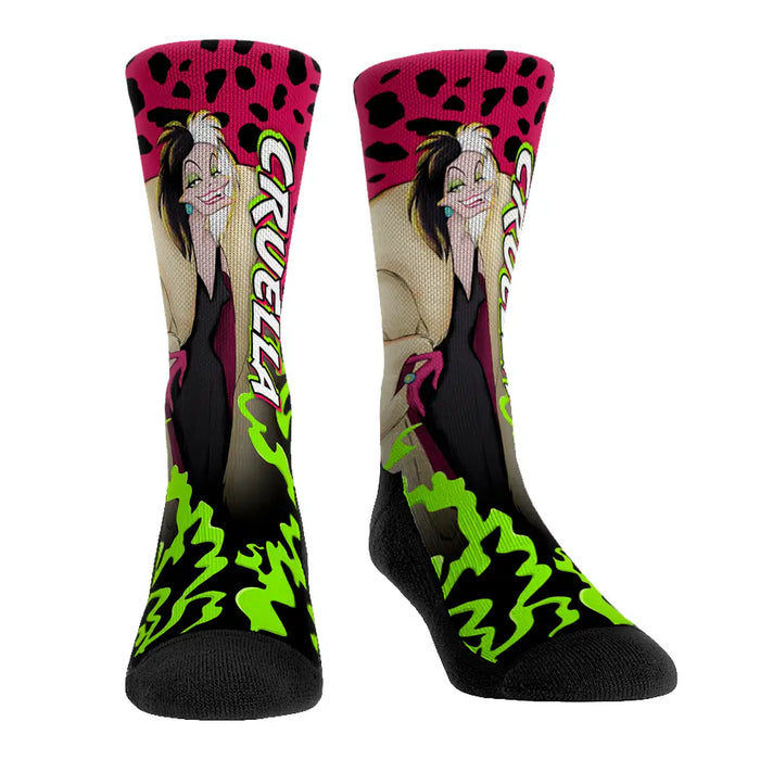 Disney Villains - Cruella - Sideplot by Rock 'Em Socks