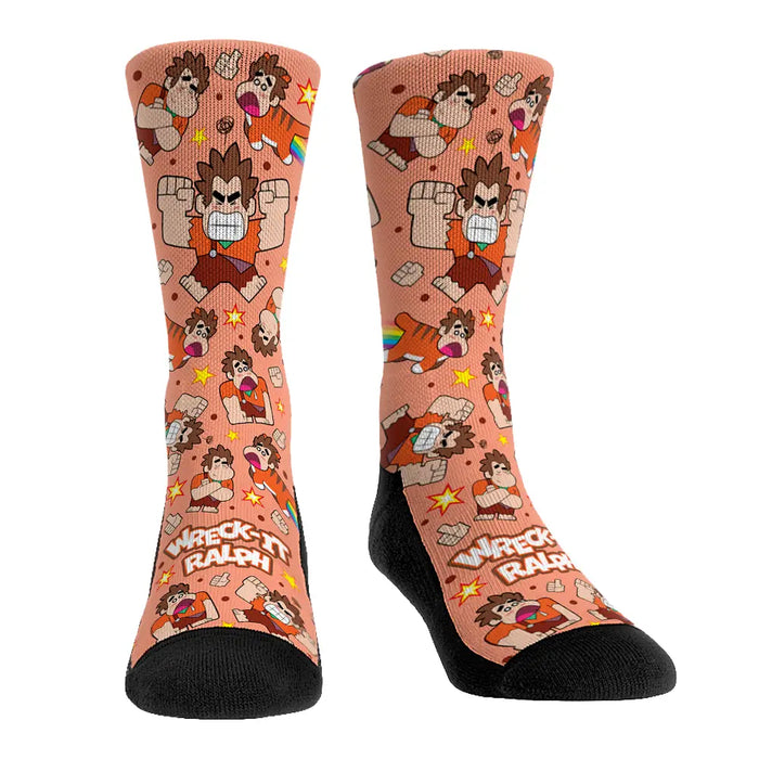 Disney's Wreck-It Ralph - Chibi Ralph All-Over by Rock 'Em Socks