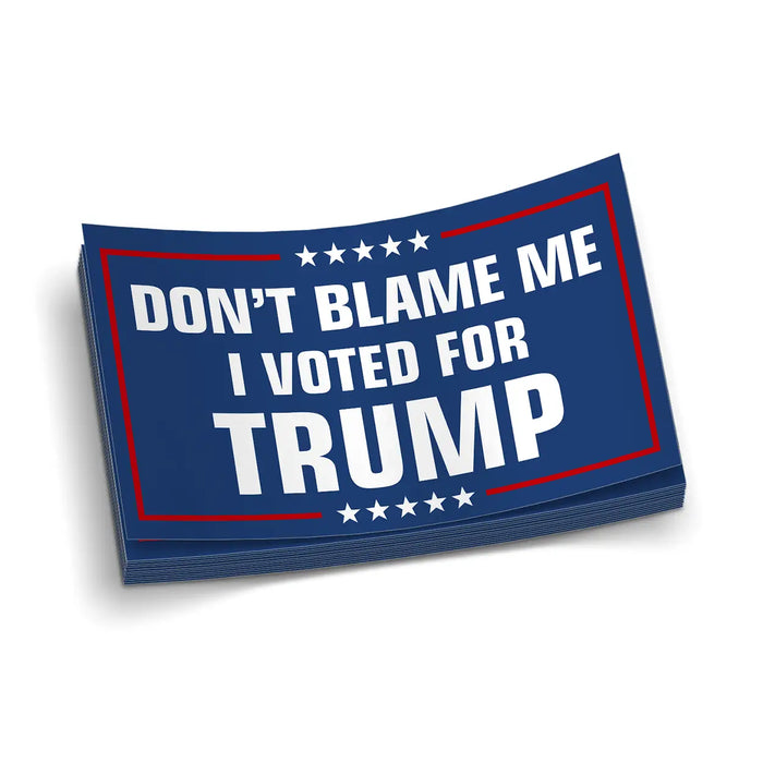 Don't Blame Me Decal by Armed American Supply