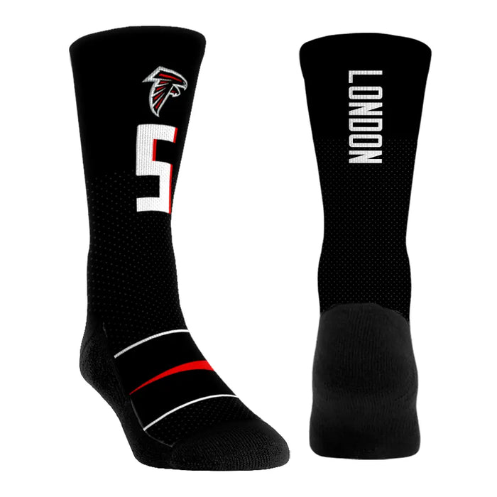 Drake London - Atlanta Falcons - Jersey (Black) by Rock 'Em Socks