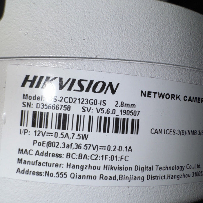 Hikvision DS-2CD1143G0-IS 4MP Dome Network Camera by Price Is Right Miami