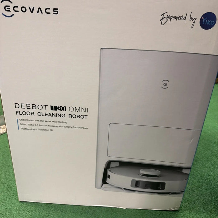 ECOVACS DEEBOT TEO OMNI Vacuum And Mop Robot Auto-Cleaning by Price Is Right Miami