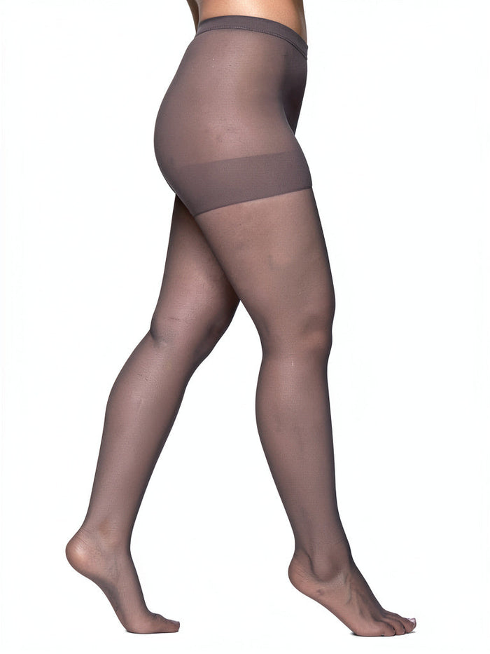 BERKSHIRE Womens Queen Plus Size Ultra Sheer Sandalfoot Pantyhose 4413 by Vanessa Jane
