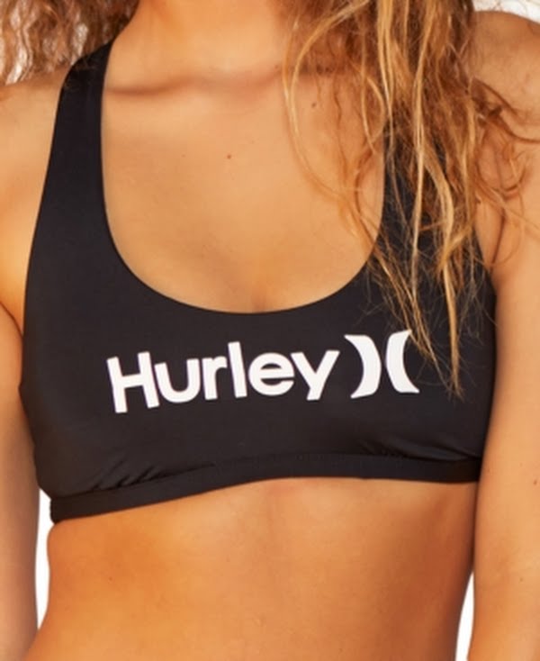 Hurley Juniors One and Only Scoop Bikini Top by Vanessa Jane