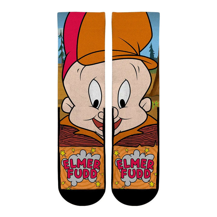 Elmer Fudd - Split Face by Rock 'Em Socks