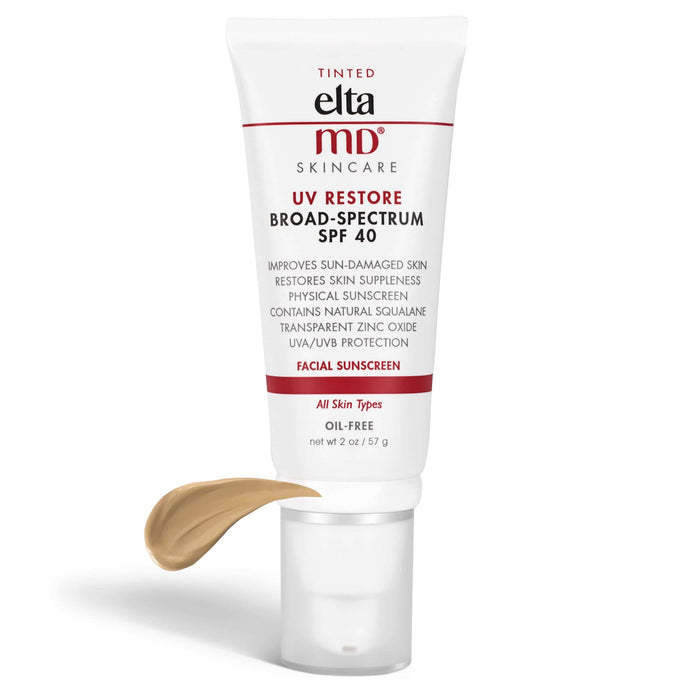 EltaMD UV Restore Tinted Broad-Spectrum SPF 40 1.7 OZ by Nava Beauty