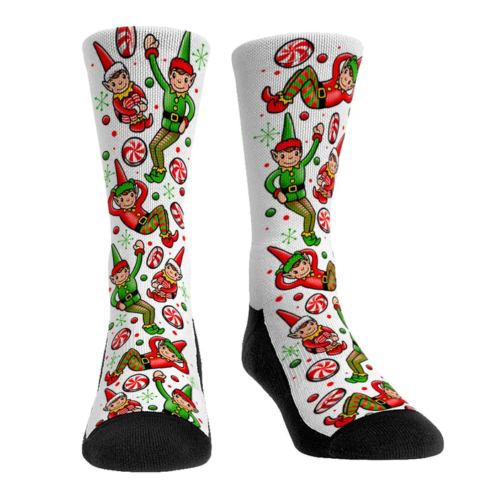 Elves All-Over by Rock 'Em Socks