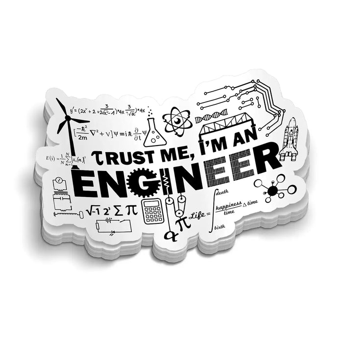 Engineer Hard Hat Decal by Armed American Supply