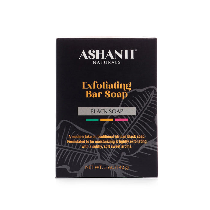 Exfoliating Black Soap Bar by AshantiNaturals
