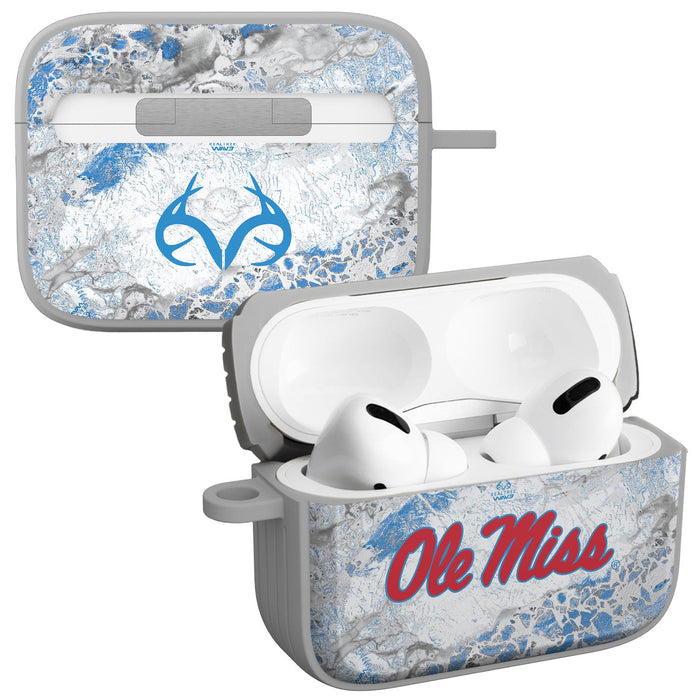 Mississippi Ole Miss Realtree HDX Apple AirPods Pro 1 & 2 Case Cover by Affinity Bands