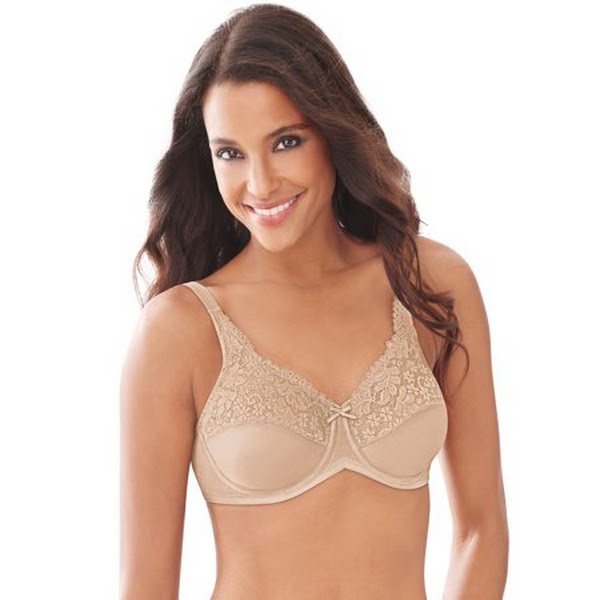 Lilyette Womens Comfort Lace Minimizer Bra Style-428, Size 38DDD by Vanessa Jane