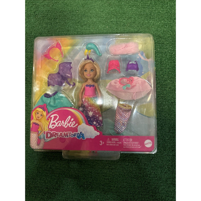 Barbie Dreamtopia Chelsea Doll Dress-Up Set (Mermaid & Princess) by Price Is Right Miami