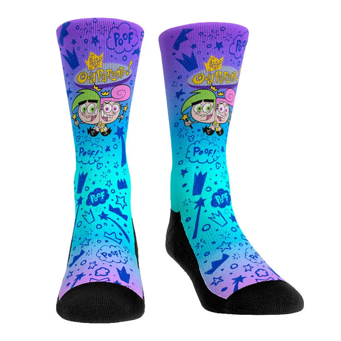 Fairly OddParents - Magic Gradient by Rock 'Em Socks