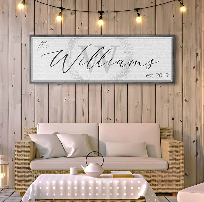 Family Sign XVII by Tailored Canvases