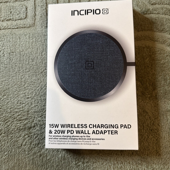 Incipio 15W Wireless Charging Pad & 20W PD Wall Adapter by Price Is Right Miami