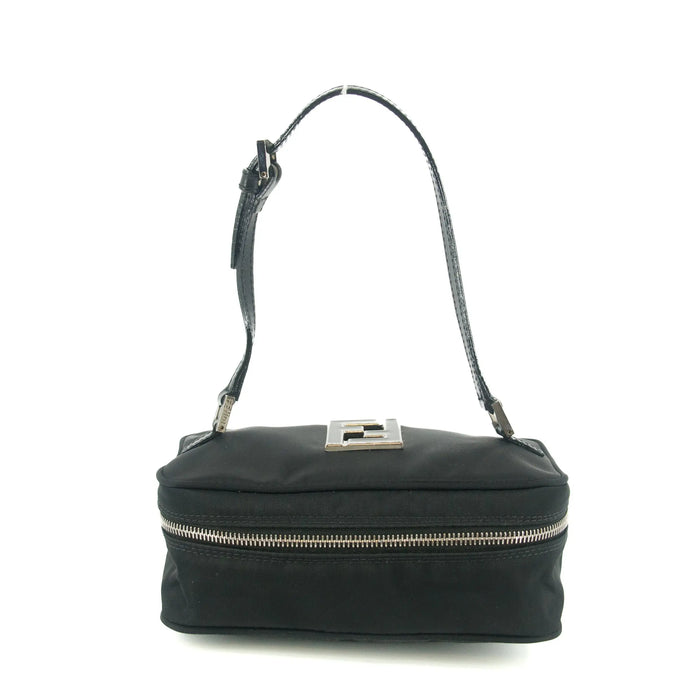Fendi Black Nylon Vanity Pouch #8500 by Bolt Boutique