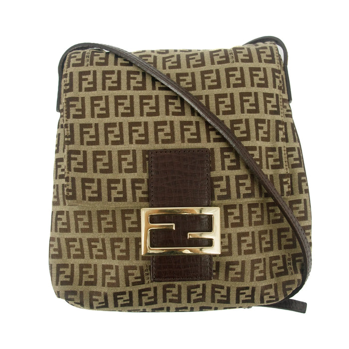 Fendi Mamma Bucket Zucchino Beige G Hardware Shoulder Bag #9313 by Bolt Boutique