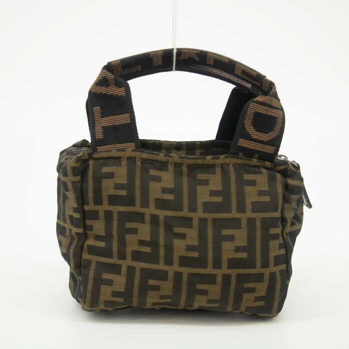 Fendi Zucca FF Mini Tote Bag Brown #2471 by Bolt Boutique