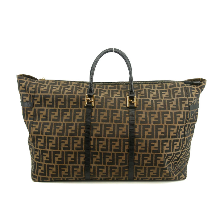 Fendi Zucca Monogram XXL Jumbo Boston Bag #2869 by Bolt Boutique