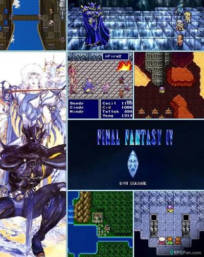 Final Fantasy 4 SNES Video Game Cartridge Super Nintendo 1991 by VintageVideoGameStore