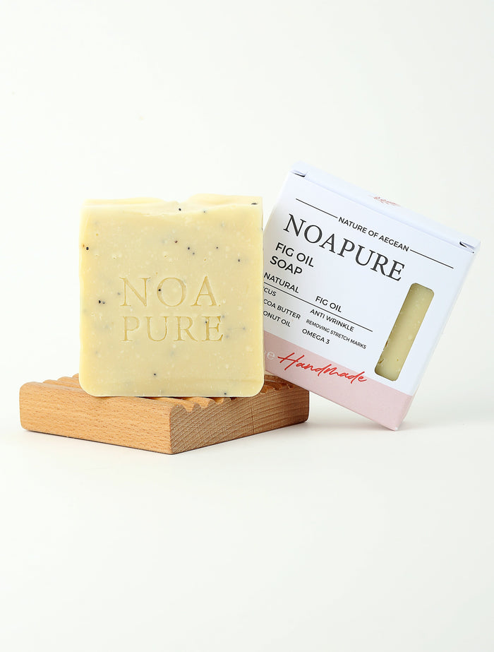 Fig Oil Soap Bar by NoaPure.com