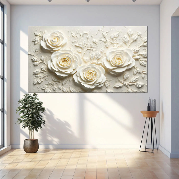 Floral Abstract Wall Art IV by Tailored Canvases
