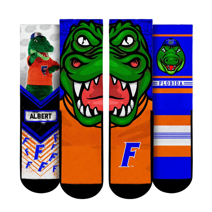 Florida Gators - Mascot 3-Pack by Rock 'Em Socks
