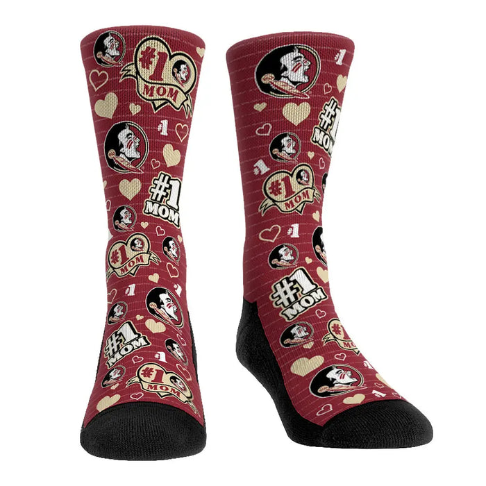Florida State Seminoles - #1 Mom by Rock 'Em Socks