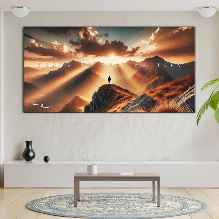 Focus - Cool Wall Art by Tailored Canvases