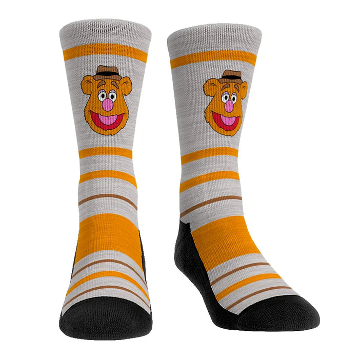Fozzie Bear - Classic Stripes by Rock 'Em Socks