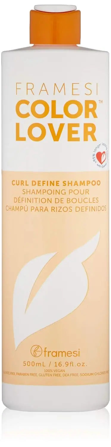 Framesi Color Lover Curl Define Shampoo, Shampoo for Curly Hair with Quinoa and Aloe Vera, Color Treated Hair by Price Is Right Miami