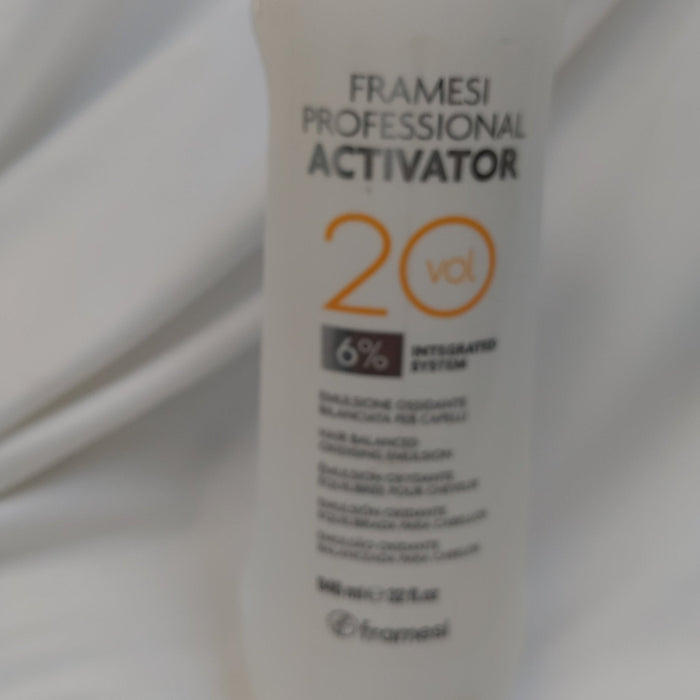 Framesi Activator 20 Volume 6% Balanced Oxidizing Emulsion Developer