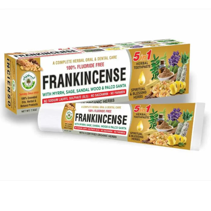 Frankincense Herbal Toothpaste by Adiva Naturals