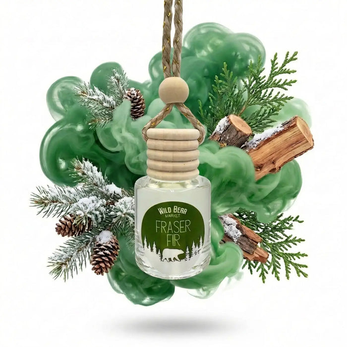 Fraser Fir Car Freshener by Wild Bear Market